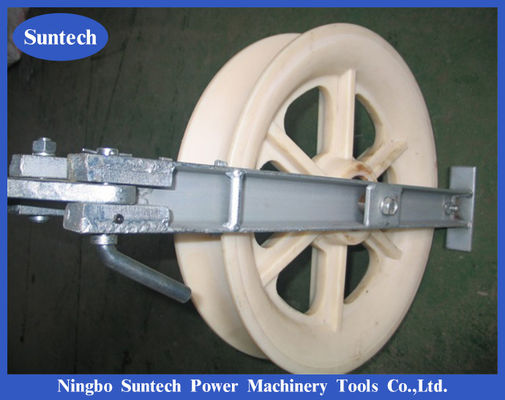 40KN 508mm خطوط برق هوایی تجهیزات رشته سیم هادی بلوک های رشته ای