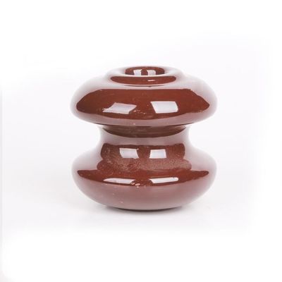 عایق حلقه چینی 15KN 400V قرقره قرقره برای خط انتقال
