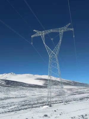 10 - 500kv HDG برج فولادی زاویه ای برای خط انتقال