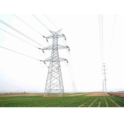 10kv - 700kv خط انتقال برج فولادی زاویه ای