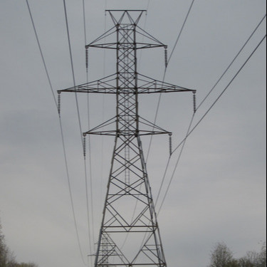 10 - برج انتقال شبکه دو مدار فولادی زاویه ای HDG 1000KV