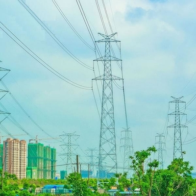 برج های شبکه فولادی 110KV Q235 Q345 Q420