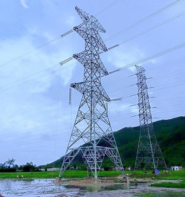 برج های شبکه فولادی 110KV Q235 Q345 Q420