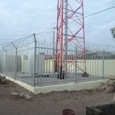 گالوانیزه زاویه ای فولادی 60 متری برج مخابراتی Sst 33KV