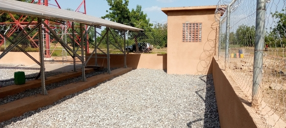 برج های ارتباطی بی سیم برای برق Gsm Rooftop Telecom
