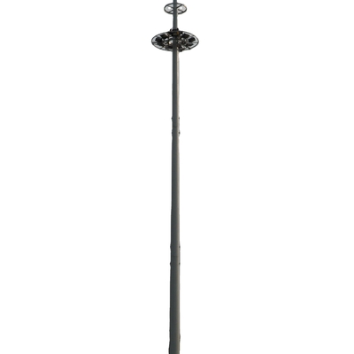 سایت ساختمانی High Light Telecom Mast Tower Steel Q235 Q420