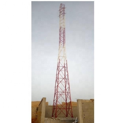 برج فولادی مخابراتی RDS RDU با براکت و حصار پالیسی