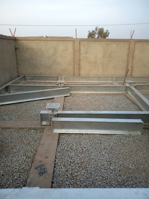 برج موبایل فولاد گالوانیزه داغ Q345 Q235 برای مخابرات